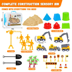Pakimio magic sand 2.64 lbs ready for moldable, mess-friendly play.