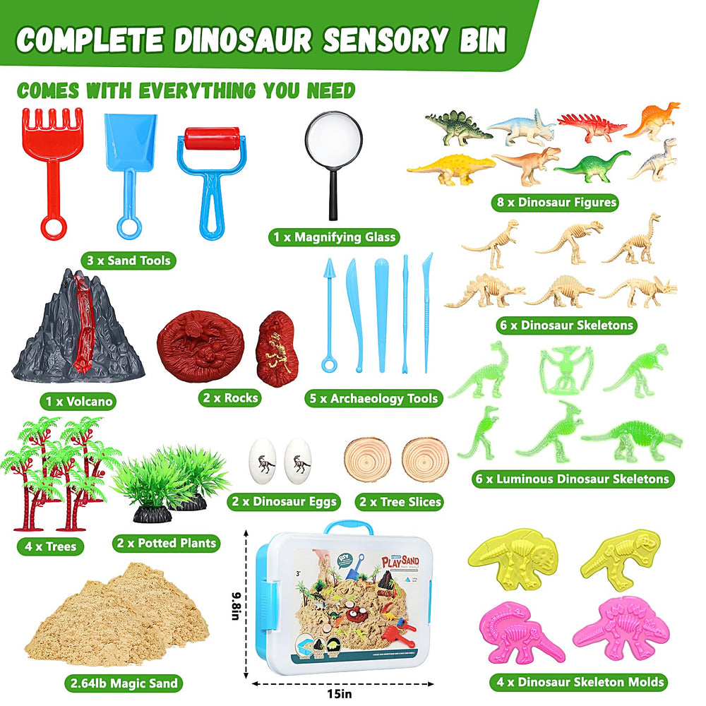 Pakimio magic sand 2640 grams stays pliable for moldable play