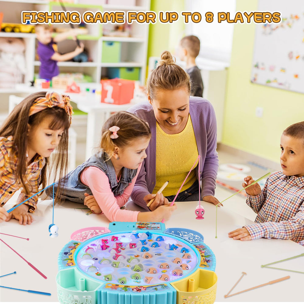 Pakoo LED board with music switch enables varied play