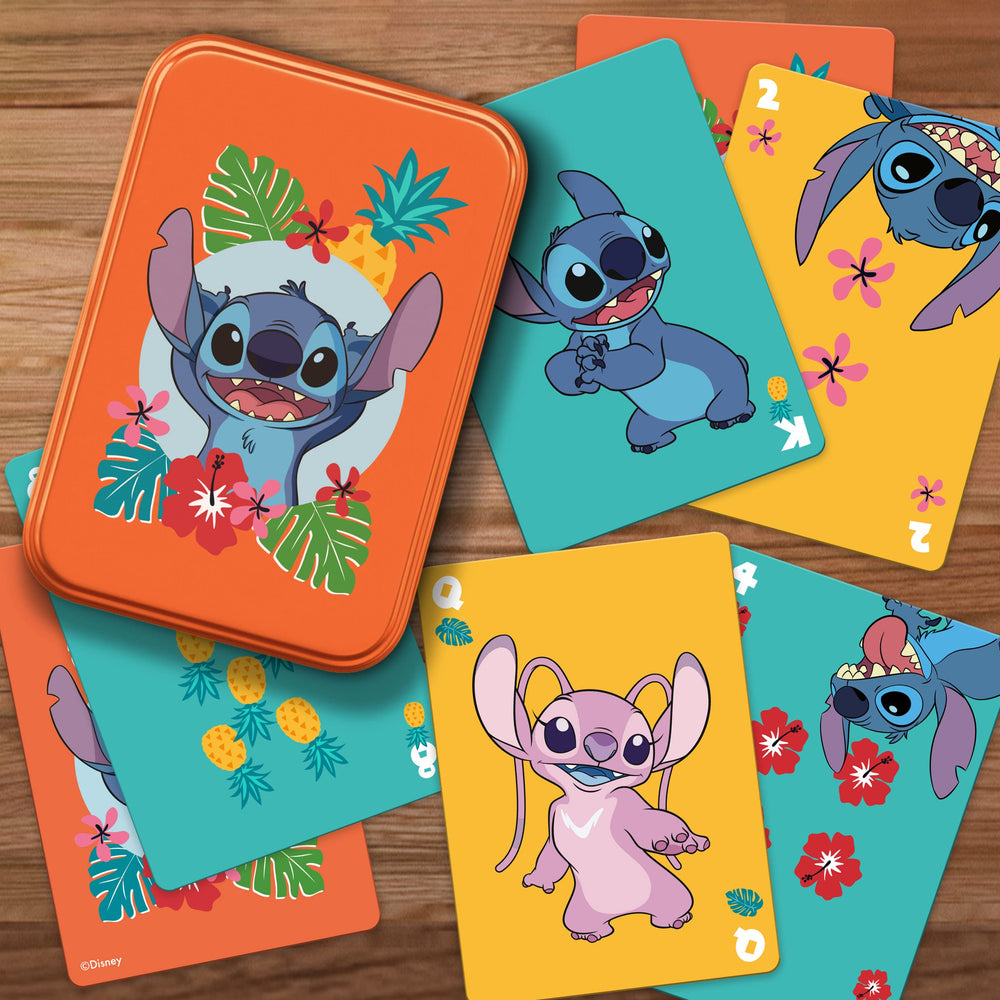 Paladone Lilo and Stitch card set features character art to elevate family game moments.
