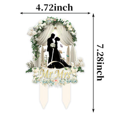 Palegg cake topper after-use decor idea for flowers or frames.