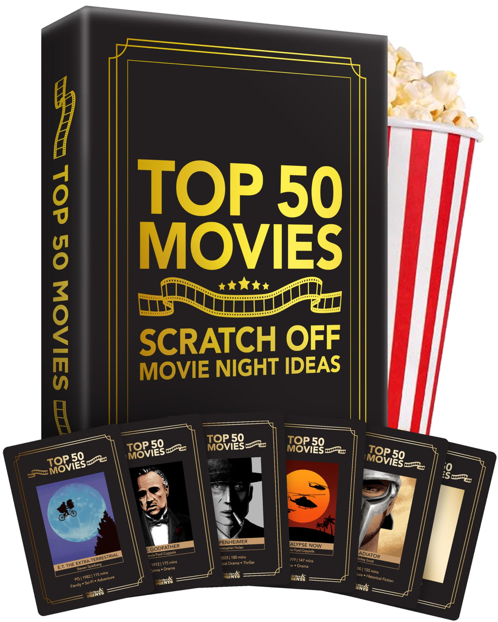 Palettes and Prints cover of premium movie night set in gift packaging.