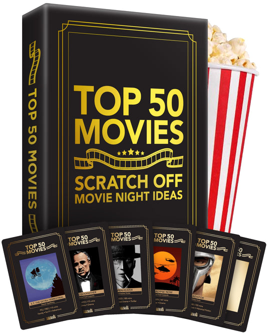 Palettes and Prints cover of premium movie night set in gift packaging.
