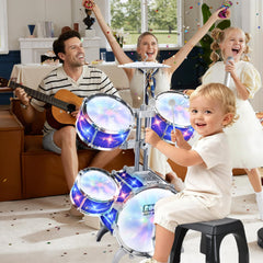 PaLeyFer 30-degree tilted design for comfortable kid-friendly drumming