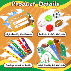 PaLeyFer sports ball erasers help tidy mistakes during lessons