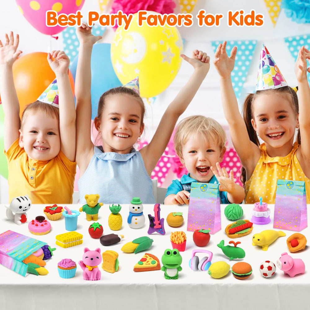 Palmatte Easter and Christmas themed erasers for gifts