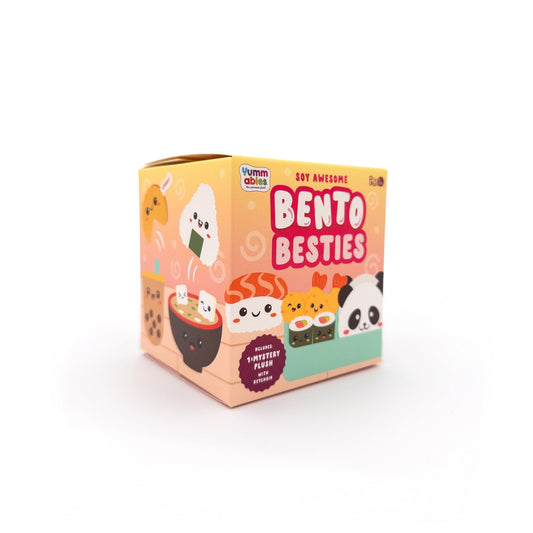 Pals & Co Bento Besties shrimp tempura plushie, a cute bag charm and collection piece.