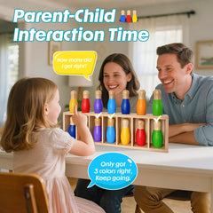 Pamexin children handling pins during play