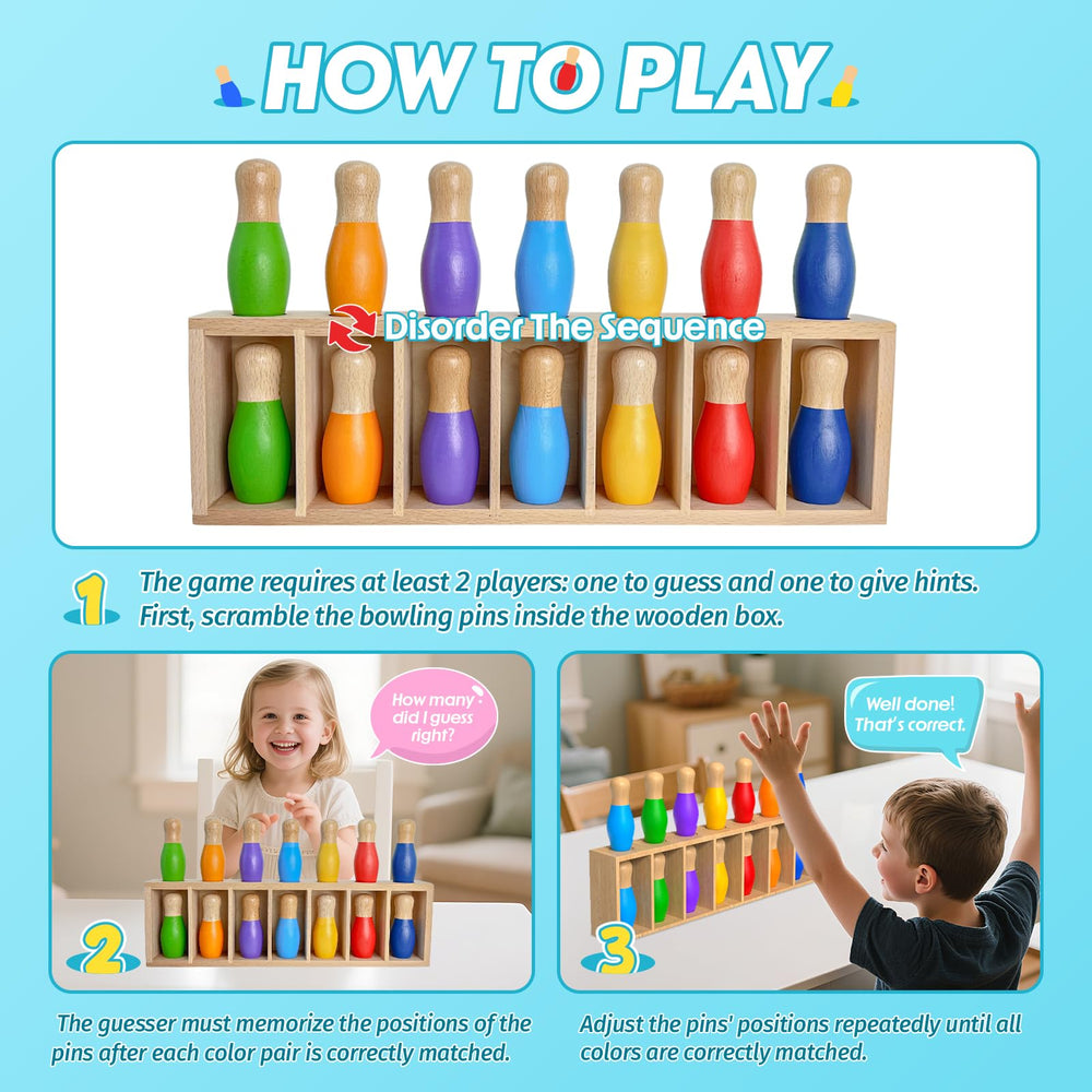 Pamexin color clues gameplay shown for two players