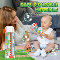 Pamexin farm egg drop toy bright colors appealing to young children during play sessions
