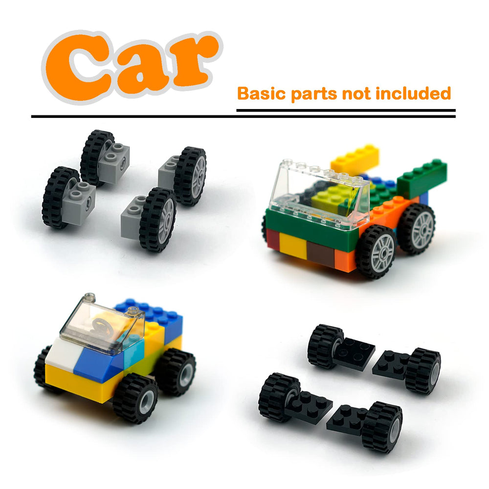 Pamvava windshields and wheels enhance authentic pretend-play car design