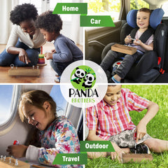 Panda Brothers screwdriver board with tools demonstrates hands-on learning and play
