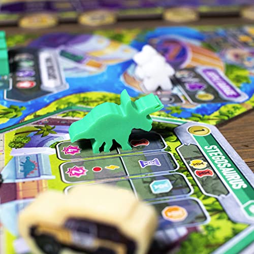 Pandasaurus Games Dinosaur World jeep exploration invites hands on discovery