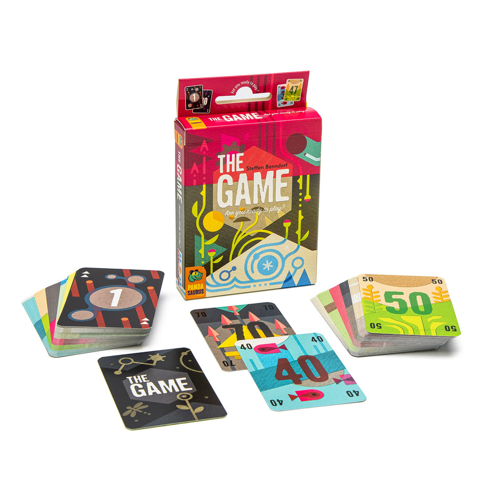 Pandasaurus The Game two decks in play represent time passing.