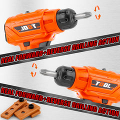PANPAPA drill features clockwise and counterclockwise rotation for realistic action.