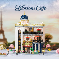Pantasy Blossom Café interior highlights a cafe with coffee station and cozy seating