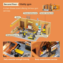 PANTASY European Bakery Building Kit living area shows cozy bedrooms and sunny terraces