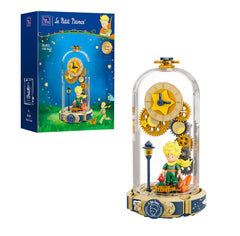 PANTASY Le Petit Prince Time Travel set cover protects pieces and keeps dust away.