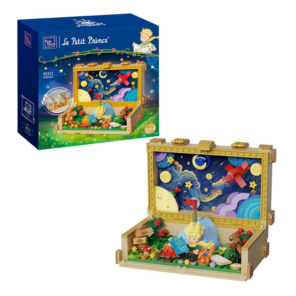 PANTASY The Little Prince Suitcase Scene for desk display and storytelling display