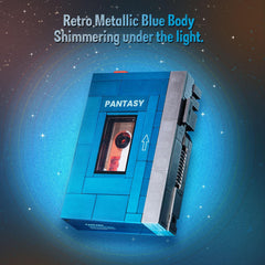 PANTASY metallic blue finish shot shows premium surface texture