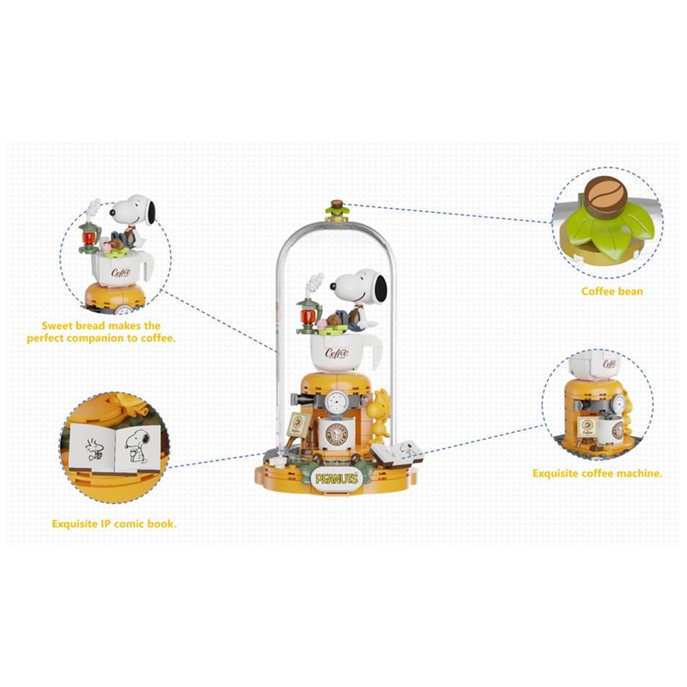 Pantasy Peanuts Cafe Time instruction manual included for easy assembly
