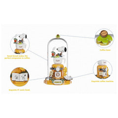 Pantasy Peanuts Cafe Time instruction manual included for easy assembly