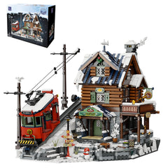 PANTASY Winter Summit three level lodge: a full alpine display for collectors