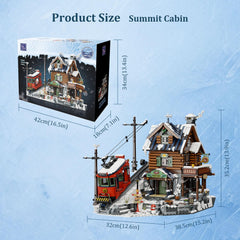 Pantasy Winter Summit snowy landscape display captures seasonal charm in compact form