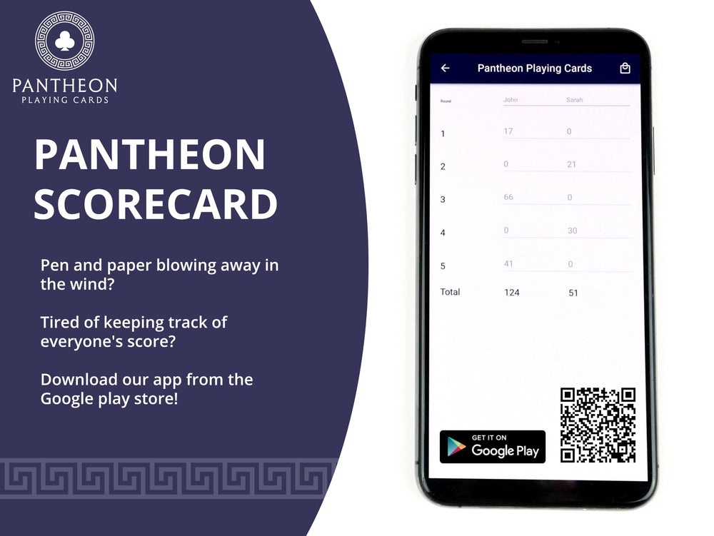 Pantheon Playing Cards outdoor-use setup ideal for patio or beach play