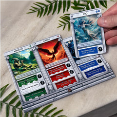 Pantheum Demigods of Olympia tiles help organize actions for smooth strategy flow.