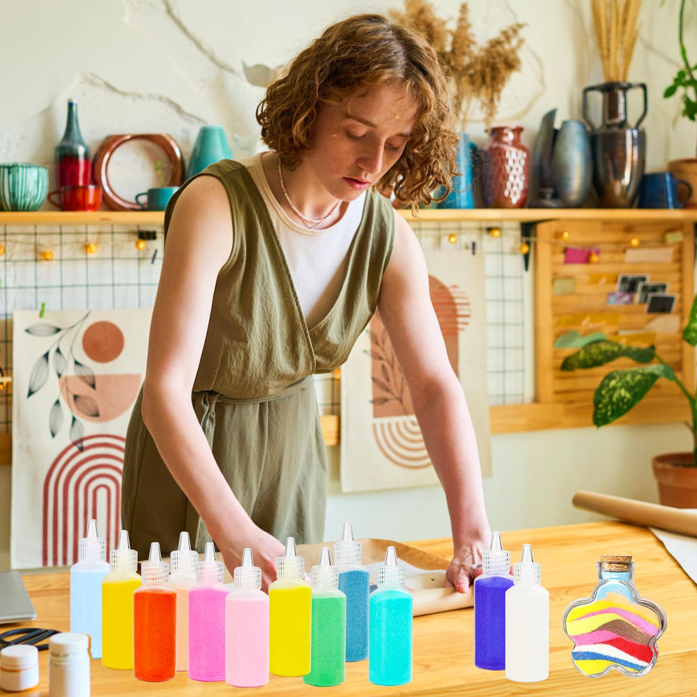 Panxxsen craft kit sand collection supports family bonding and mindful play