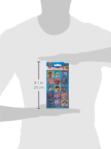 Paper Projects Paw Patrol sticker sheet display for gifts and celebrations