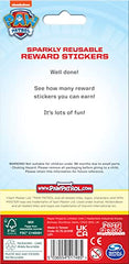 Close-up of Paper Projects reusable stickers with foil finish for durable decor