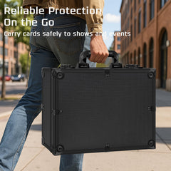 PAPNIX designed for 3x4 toploaders and magnetic holders for versatility.
