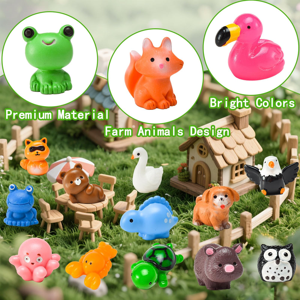 PAPPYN-A owl and eagle miniatures brighten shelves and terrariums