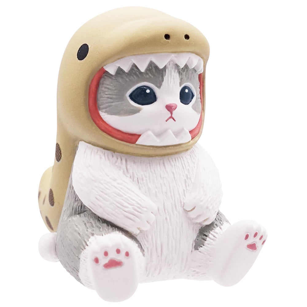 Parade Inc. mofusand marine life meow sitting pose figure—versatile décor for desks, shelves, cabinets.