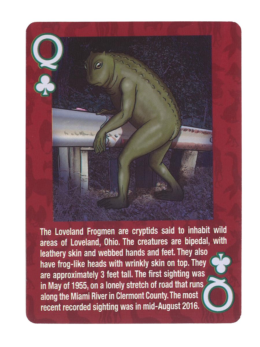 Paradise Cay Publications Ogopogo card—vivid art for display and play.