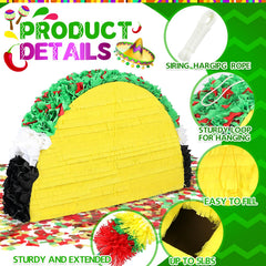 Pardecor pinata confetti and stickers pack allows personalization