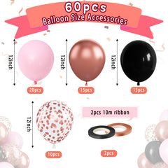 Paready macaron pink latex balloons for playful birthday vibes and easy setup