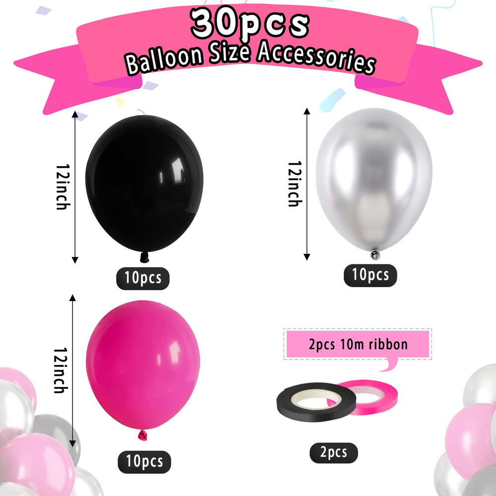 Paready matte rose-red balloons add a stylish touch to birthday celebrations.