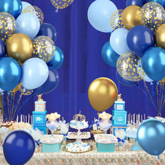Paready rose gold confetti balloons sparkle for festive celebrations and photos.