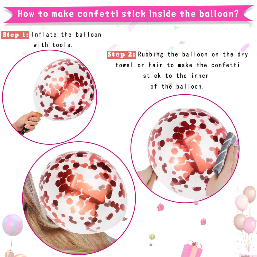 Paready wedding and graduation celebrations gain a festive focal point with these balloons.