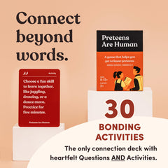 Parents Are Human Preteens Are Human family game night setup for bonding