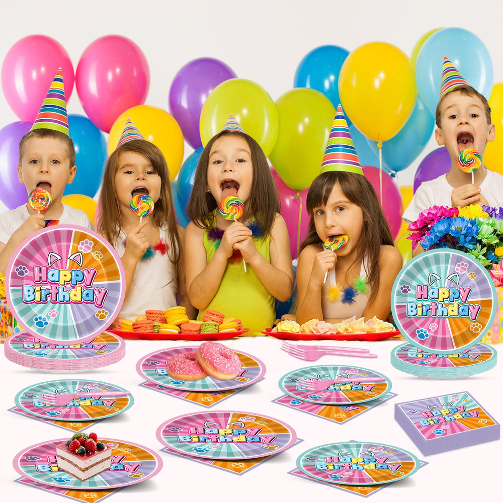 Pargreeff Super Cat party setup ideas for indoor or outdoor scenes.