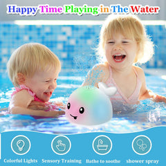 PARHILYAR toddler gift idea: whale bath toy for birthdays and holidays
