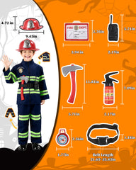 PARTTELY fireman walkie-talkie enhances interactive pretend play.