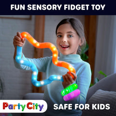 Party City collapsible tubes offer easy storage and setup