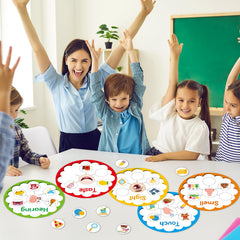 Party Greeting classroom-use scene shows versatile homeschool learning.