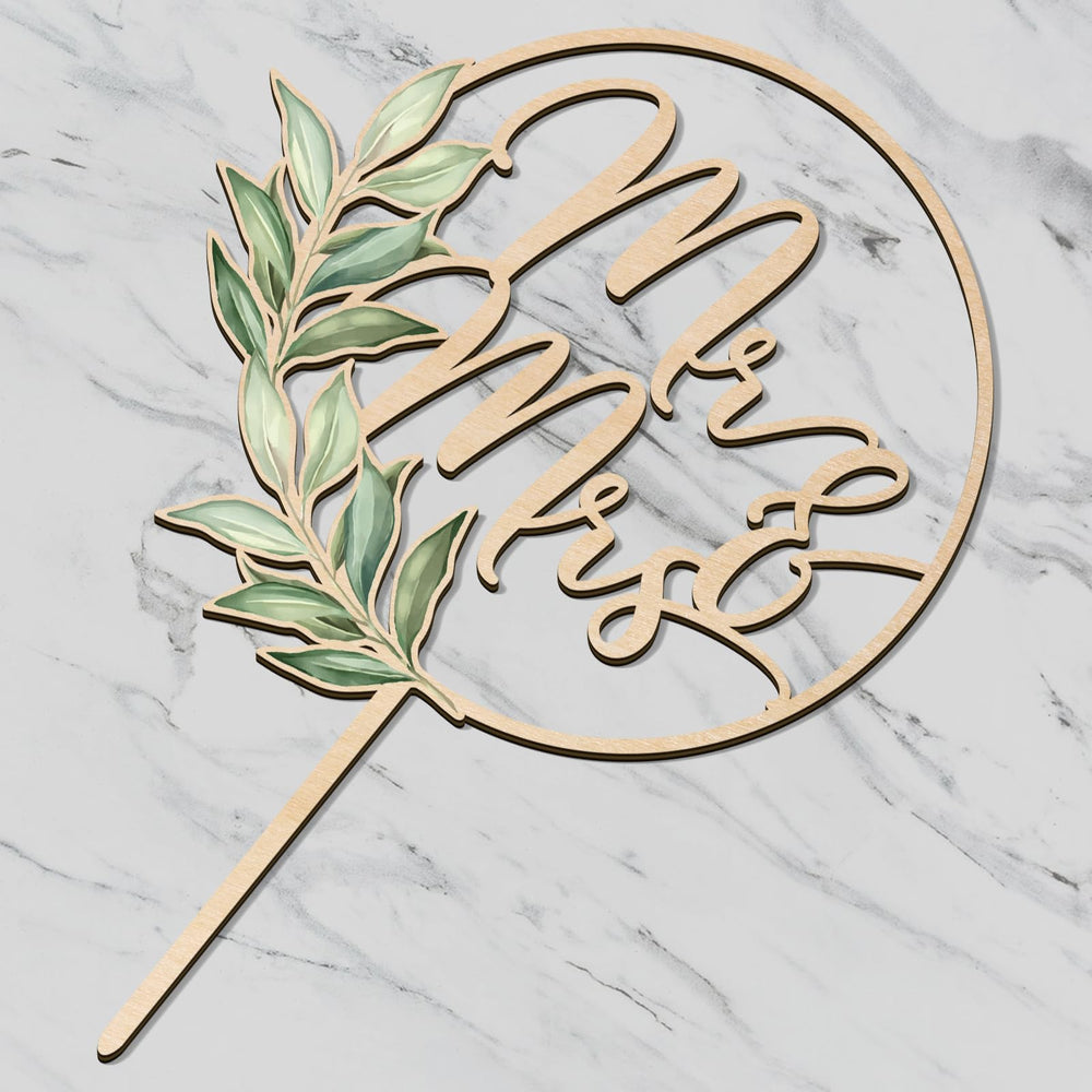 Party to Be Mr & Mrs Greeny design-02 wood grain detail and texture.
