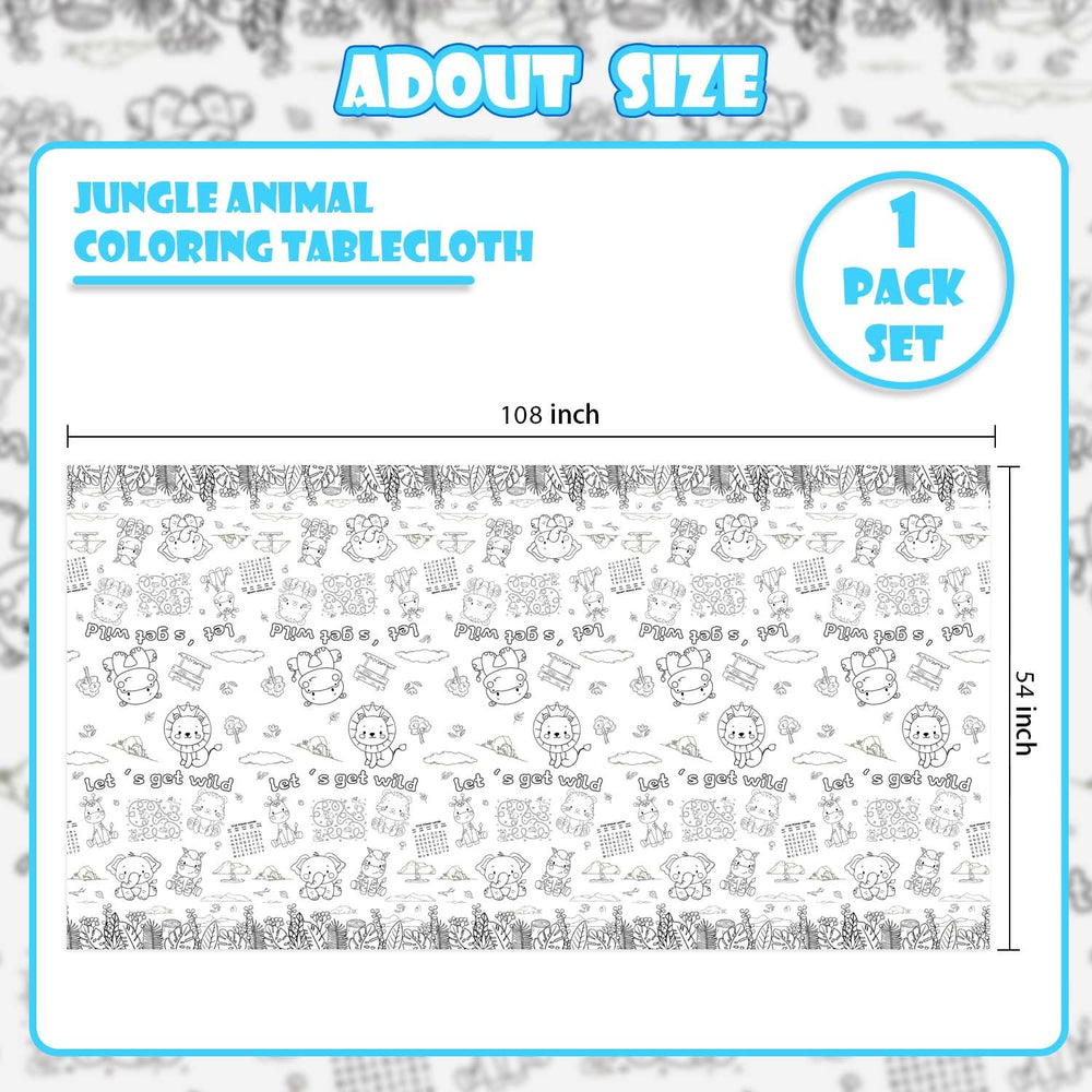 PartyGarden durable disposable tablecloth makes cleanup quick and easy.